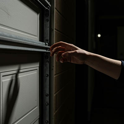 garage door safety and maintenance pinch